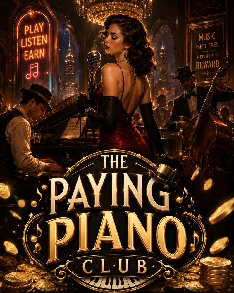 The Paying Piano Club cover